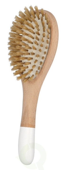 Bachca Paris Baby Wooden Hair Brush 1 piece Boar Bristles i gruppen HELSE OG SKJØNNHET / Makeup / Verktøy og sminkesett / Børster og pensler hos TP E-commerce Nordic AB (D07923)