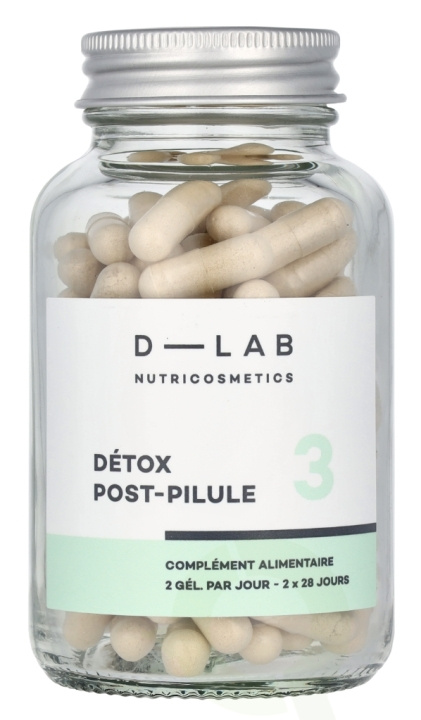 D-Lab Nutricosmetics D-Lab Detox Post-Pilule 3 Capsules 112 piece 56 Jours x 2 Capsules i gruppen HELSE OG SKJØNNHET / Helsepleie / Andre hos TP E-commerce Nordic AB (D07928)