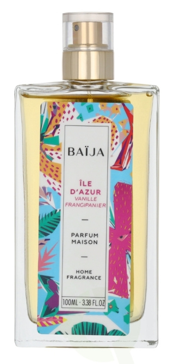 Baija Paris Baija Ile D\'Azur Home Fragrance Spray 100 ml Vanille Frangipanier i gruppen HELSE OG SKJØNNHET / Duft og parfyme / Parfyme / Parfyme for henne hos TP E-commerce Nordic AB (D07956)