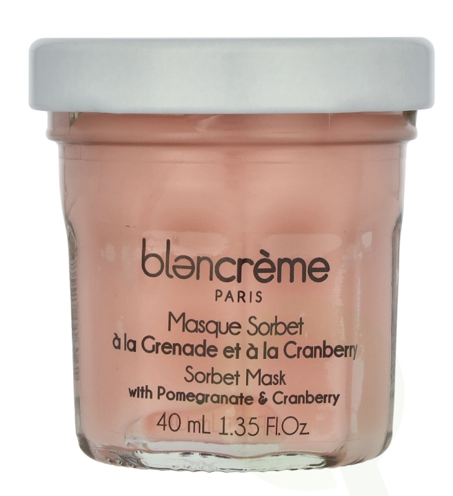 Blancreme Sorbet Mask 40 ml With Pomegranate & Cranberry i gruppen HELSE OG SKJØNNHET / Hudpleie / Ansikt / Masker hos TP E-commerce Nordic AB (D07959)