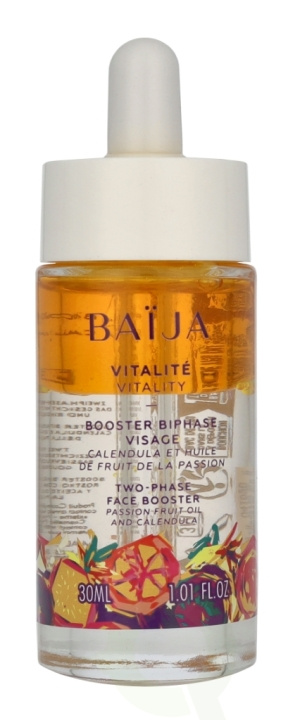 Baija Paris Baija Bi-Phase Face Booster 30 ml Passion Fruit Oil And Calendula i gruppen HELSE OG SKJØNNHET / Hudpleie / Ansikt / Hudserum hos TP E-commerce Nordic AB (D07981)