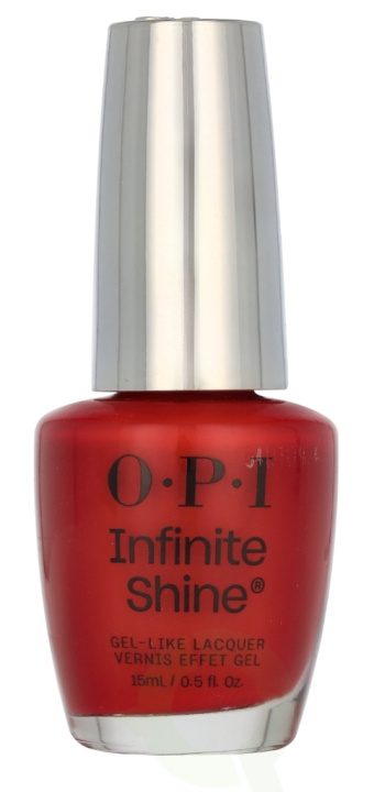 OPI Infinite Shine Nail Lacquer 15 ml Big Apple Red i gruppen HELSE OG SKJØNNHET / Manikyr/pedikyr / Neglelakk hos TP E-commerce Nordic AB (D08088)