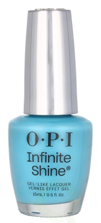 OPI Infinite Shine Nail Lacquer 15 ml Never Leavin Blue i gruppen HELSE OG SKJØNNHET / Manikyr/pedikyr / Neglelakk hos TP E-commerce Nordic AB (D08106)