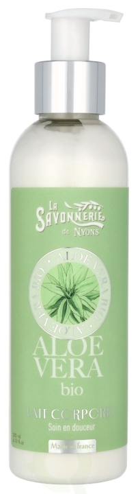 La Savonnerie De Nyons BIO Body Milk 200 ml Aloe Vera i gruppen HELSE OG SKJØNNHET / Hudpleie / Kroppspleie / Body lotion hos TP E-commerce Nordic AB (D08139)