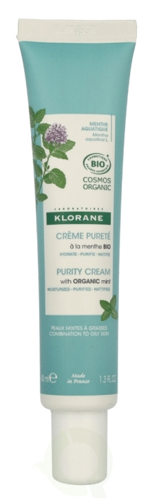 Klorane Purity Cream - Mint 40 ml i gruppen HELSE OG SKJØNNHET / Hudpleie / Ansikt / Punktbehandling hos TP E-commerce Nordic AB (D08155)