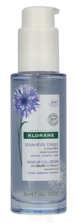 Klorane Wake-Up Call Serum - Cornflower & Hyaluronic Acid 50 ml i gruppen HELSE OG SKJØNNHET / Hudpleie / Ansikt / Hudserum hos TP E-commerce Nordic AB (D08158)