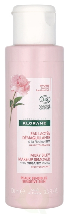 Klorane Milky Silky Make-Up Remover With Organic Peony 100 ml i gruppen HELSE OG SKJØNNHET / Makeup / Sminkefjerner hos TP E-commerce Nordic AB (D08160)