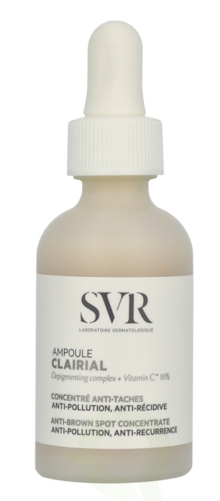 Svr Laboratories SVR Clairial Ampoule Anti-Brown Spot Concentrate 30 ml i gruppen HELSE OG SKJØNNHET / Hudpleie / Ansikt / Hudserum hos TP E-commerce Nordic AB (D08187)