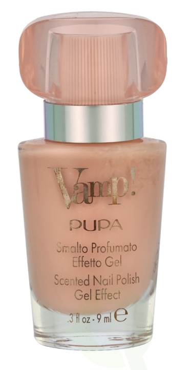 Pupa Milano Pupa Vamp! Scented Nail Polish 9 ml #103 Rose i gruppen HELSE OG SKJØNNHET / Manikyr/pedikyr / Neglelakk hos TP E-commerce Nordic AB (D08210)