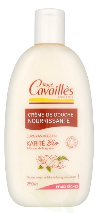 Roge Cavailles Pleiende Shea Butter & Magnolia Shower Cr. 250 ml i gruppen HELSE OG SKJØNNHET / Hudpleie / Kroppspleie / Bad- og dusjkrem hos TP E-commerce Nordic AB (D08216)