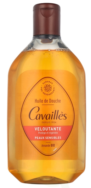 Roge Cavailles Velvety Shower Oil Argan & Almond 250 ml i gruppen HELSE OG SKJØNNHET / Hudpleie / Kroppspleie / Bad- og dusjkrem hos TP E-commerce Nordic AB (D08219)