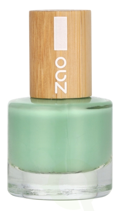 Zao Nail Polish 8 ml #600 Aquamarine i gruppen HELSE OG SKJØNNHET / Manikyr/pedikyr / Neglelakk hos TP E-commerce Nordic AB (D08250)