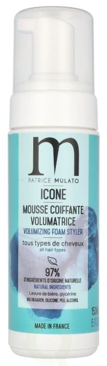 Patrice Mulato P. Mulato Icone Volumizing Foam Styler 150 ml i gruppen HELSE OG SKJØNNHET / Hår & styling / Hårstyling / Hårmousse hos TP E-commerce Nordic AB (D08268)