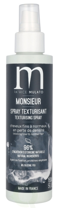 Patrice Mulato P. Mulato Monsieur Texturizing Spray 150 ml i gruppen HELSE OG SKJØNNHET / Hår & styling / Hårstyling / Hårspray hos TP E-commerce Nordic AB (D08281)