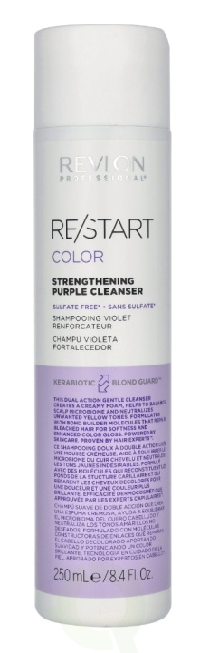 Revlon Re/Start Color Strengthening Purple Cleanser 250 ml i gruppen HELSE OG SKJØNNHET / Hudpleie / Ansikt / Rengjøring hos TP E-commerce Nordic AB (D08289)