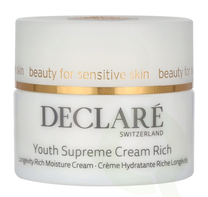 Declare Proyouthing Youth Supreme Cream Rich 50 ml i gruppen HELSE OG SKJØNNHET / Hudpleie / Ansikt / Dagkrem hos TP E-commerce Nordic AB (D08320)