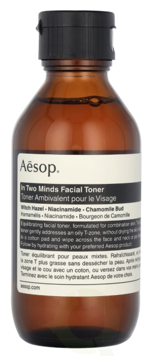 AESOP In Two Minds Facial Toner 100 ml i gruppen HELSE OG SKJØNNHET / Hudpleie / Ansikt / Ansiktsvann & Facemist hos TP E-commerce Nordic AB (D08332)