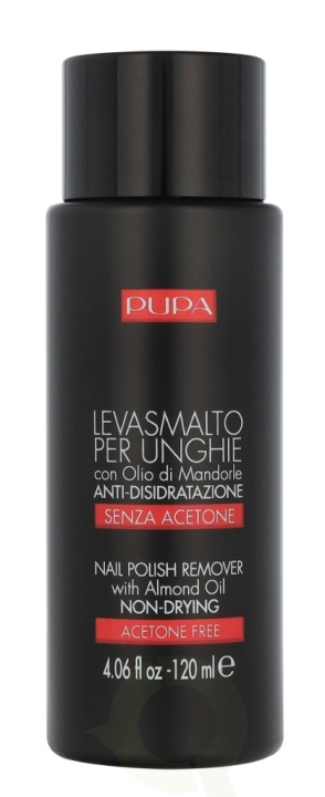 Pupa Milano Pupa Nail Polish Remover 120 ml i gruppen HELSE OG SKJØNNHET / Manikyr/pedikyr / Neglelakkfjerner hos TP E-commerce Nordic AB (D08354)