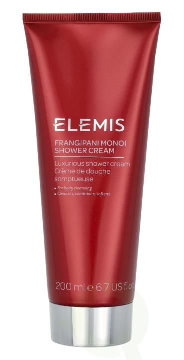 Elemis Frangipani Monoi Shower Cream 200 ml For Body Cleansing i gruppen HELSE OG SKJØNNHET / Hudpleie / Kroppspleie / Bad- og dusjkrem hos TP E-commerce Nordic AB (D08409)