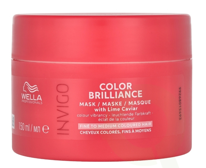 Wella Invigo - Color Brilliance Vibrant Color Mask 150 ml Fine/Normal i gruppen HELSE OG SKJØNNHET / Hår & styling / Hårpleie hos TP E-commerce Nordic AB (D08416)