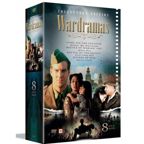 War Dramas - 8 DVD Box set - Classic and award winning war movies i gruppen Elektronikk / Lyd & Bilde / TV og tilbehør / Filmer / DVD hos TP E-commerce Nordic AB (D08430)