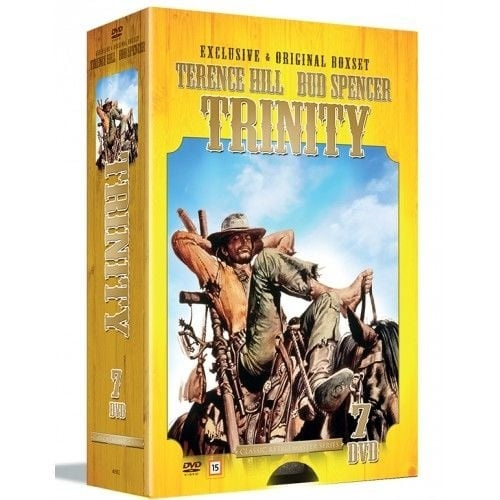 Trinity Collection - The Devils right hand - 7 DVD box set - Terence Hill & Bud Spencer i gruppen Elektronikk / Lyd & Bilde / TV og tilbehør / Filmer / DVD hos TP E-commerce Nordic AB (D08432)