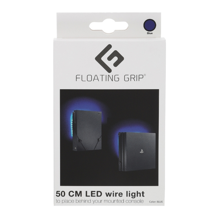 FLOATING GRIP Led Wire Light med USB blå i gruppen Elektronikk / TV-spill & tilbehør / Sony PlayStation 4 hos TP E-commerce Nordic AB (D08462)