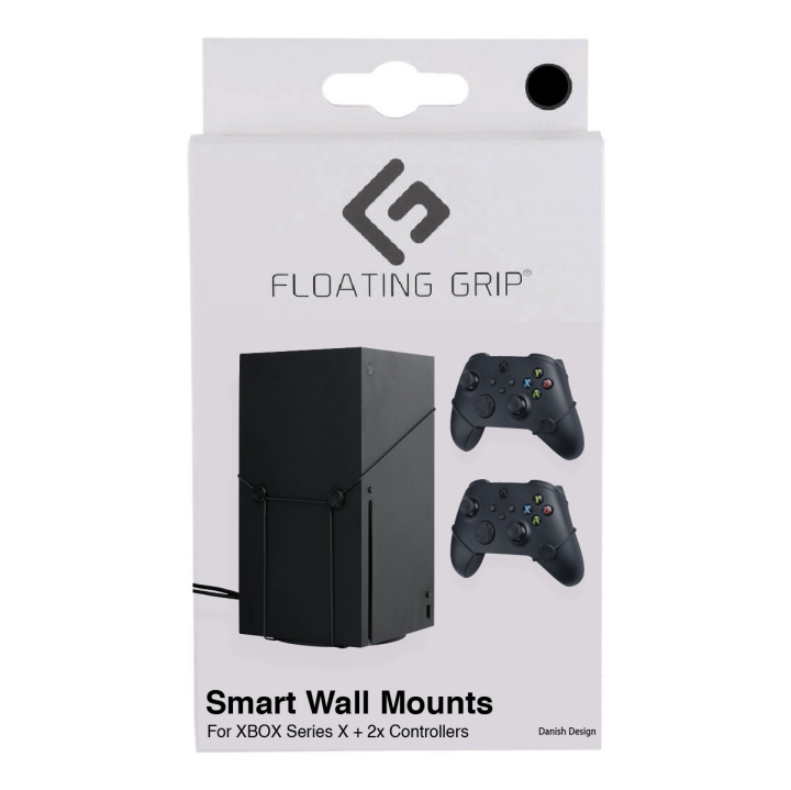 FLOATING GRIP Xbox Series X veggmonteringspakke svart i gruppen Elektronikk / TV-spill & tilbehør / Xbox Series X / Tilbehør hos TP E-commerce Nordic AB (D08466)