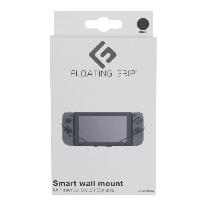 FLOATING GRIP Nintendo Switch-konsoll veggmontering av FLOATING GRIP®, Svart i gruppen Elektronikk / TV-spill & tilbehør / Nintendo Switch hos TP E-commerce Nordic AB (D08472)