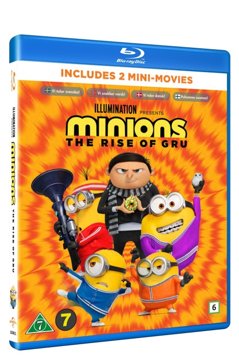 Minions: The Rise of Gru i gruppen Elektronikk / Lyd & Bilde / TV og tilbehør / Filmer / Blu-ray hos TP E-commerce Nordic AB (D08505)