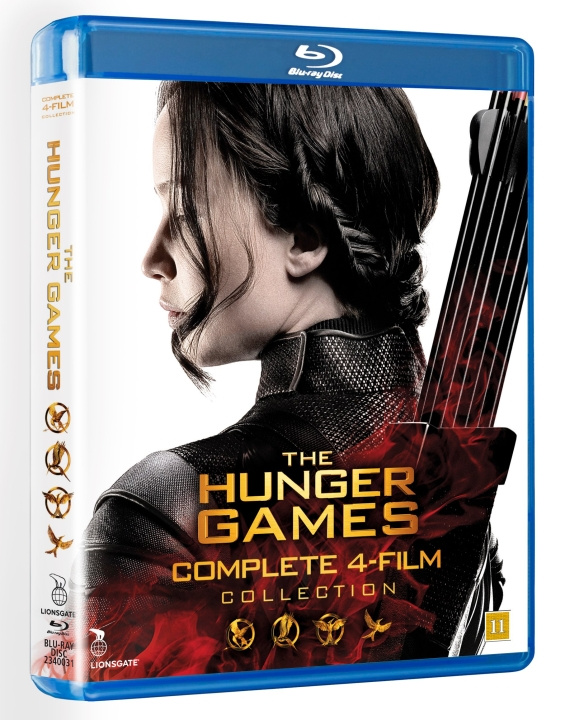 Hunger Games The Complete Collection (Blu-Ray) i gruppen Elektronikk / Lyd & Bilde / TV og tilbehør / Filmer / Blu-ray hos TP E-commerce Nordic AB (D08545)