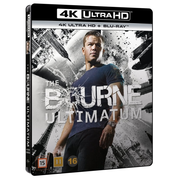 The Bourne Ultimatum (4K Blu-Ray) i gruppen Elektronikk / Lyd & Bilde / TV og tilbehør / Filmer / Blu-ray hos TP E-commerce Nordic AB (D08553)