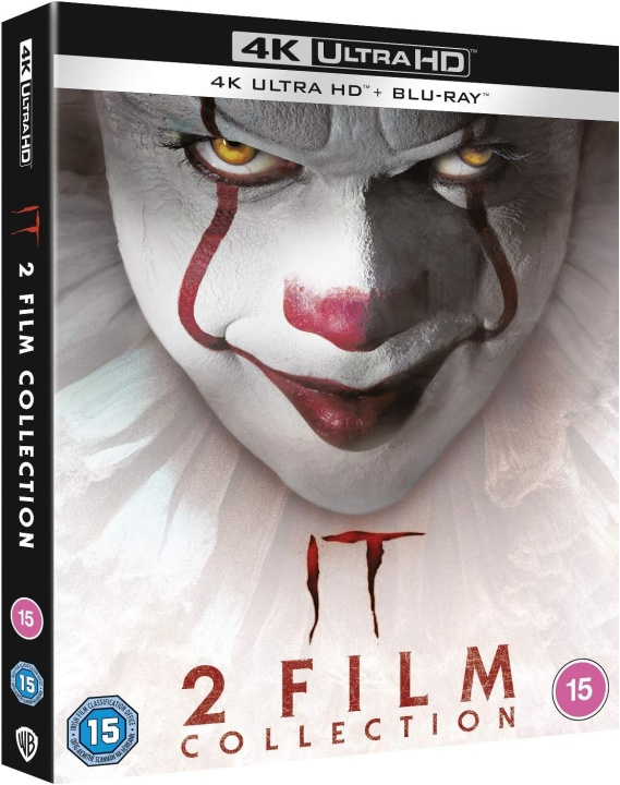 IT Chapter 1 / IT Chapter 2 4K Ultra HD + Blu-Ray i gruppen Elektronikk / Lyd & Bilde / TV og tilbehør / Filmer / Blu-ray hos TP E-commerce Nordic AB (D08555)