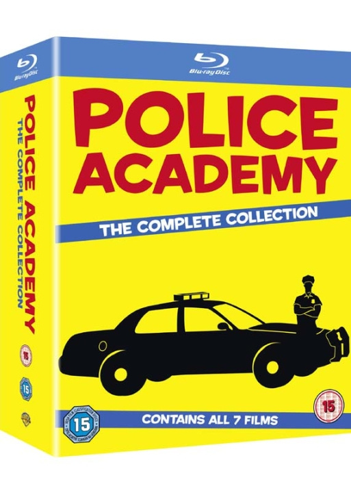 Police Academy - The Complete Collection (7 Films) Blu-Ray i gruppen Elektronikk / Lyd & Bilde / TV og tilbehør / Filmer / Blu-ray hos TP E-commerce Nordic AB (D08572)