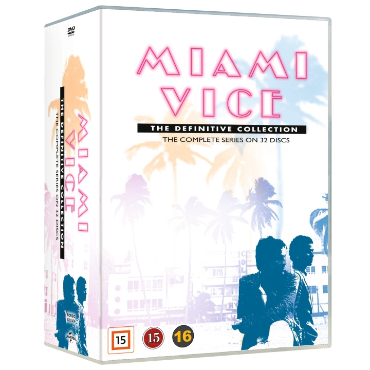 Miami Vice - The Complete Series (32 disc) - DVD i gruppen Elektronikk / Lyd & Bilde / TV og tilbehør / Filmer / DVD hos TP E-commerce Nordic AB (D08601)