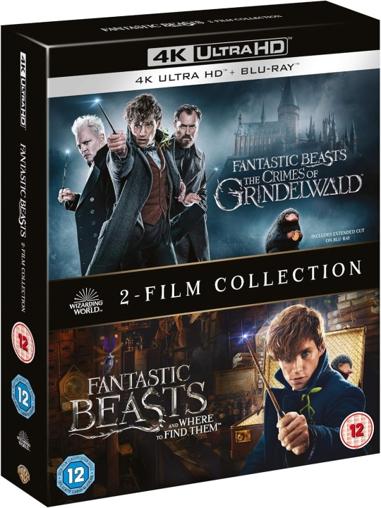 Fantastic Beasts 2 Movie Collection 4K Ultra HD + Blu-Ray i gruppen Elektronikk / Lyd & Bilde / TV og tilbehør / Filmer / Blu-ray hos TP E-commerce Nordic AB (D08606)