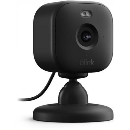 Blink Mini 2 Smart innendørs trådløst sikkerhetskamera, svart i gruppen HJEM, HUS OG HAGE / Alarm, Sikkerhet og overvåking / Overvåkingskameraer / Digitalt (nettverk) / Innendørs kameraer hos TP E-commerce Nordic AB (D08614)