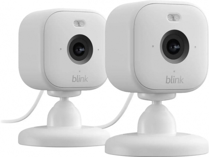 Blink Mini 2 Smart Innendørs Overvåkningskamera 2stk sett Hvit i gruppen HJEM, HUS OG HAGE / Alarm, Sikkerhet og overvåking / Overvåkingskameraer / Digitalt (nettverk) / Innendørs kameraer hos TP E-commerce Nordic AB (D08616)