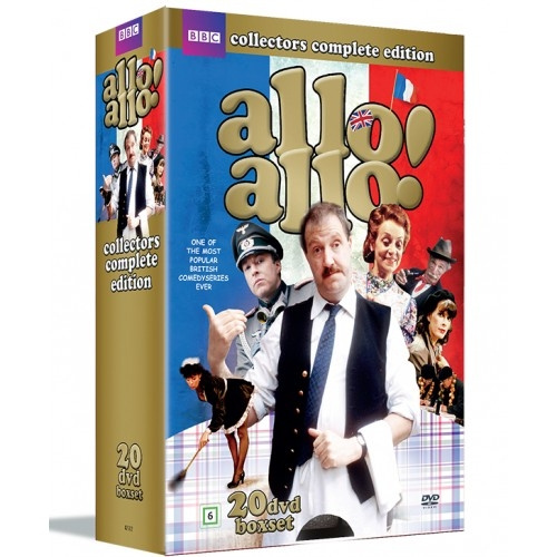 Allo Allo: Complete Collection - 20 DVD box set i gruppen Elektronikk / Lyd & Bilde / TV og tilbehør / Filmer / DVD hos TP E-commerce Nordic AB (D08626)