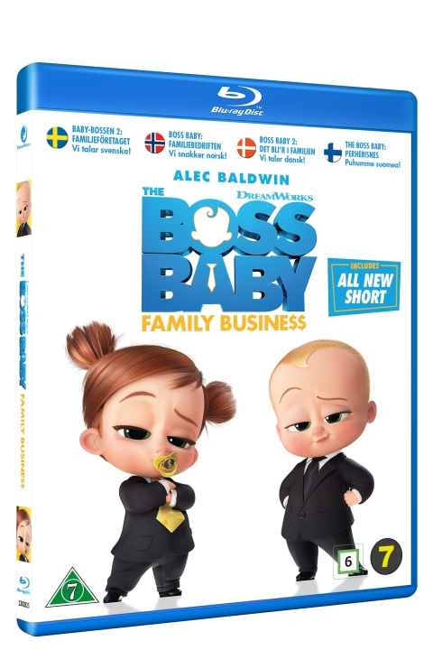 The Boss Baby: Family Business i gruppen Elektronikk / Lyd & Bilde / TV og tilbehør / Filmer / Blu-ray hos TP E-commerce Nordic AB (D08662)