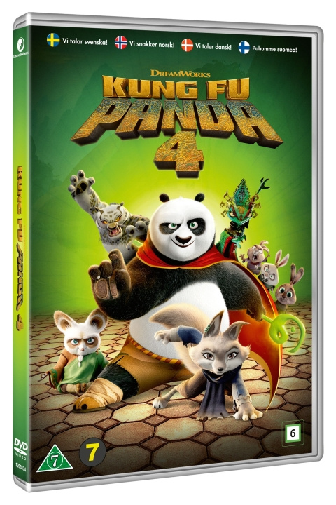 Kung Fu Panda 4 i gruppen Elektronikk / Lyd & Bilde / TV og tilbehør / Filmer / DVD hos TP E-commerce Nordic AB (D08686)