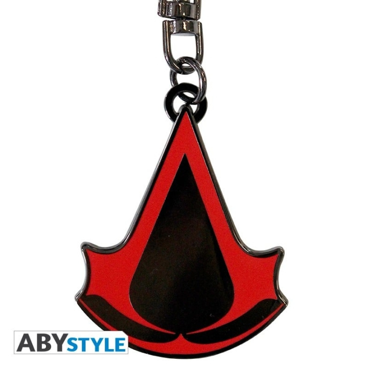 Abysse ASSASSIN\'S CREED - Crest nøkkelring i gruppen SPORT, FRITID & HOBBY / Morsomme produkter / Samlerobjekter hos TP E-commerce Nordic AB (D08717)