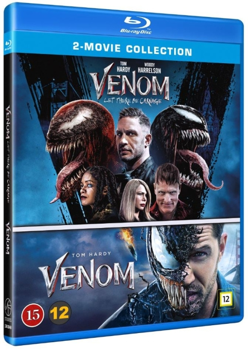 Venom: Let There Be Carnage 1-2 Box Set i gruppen Elektronikk / Lyd & Bilde / TV og tilbehør / Filmer / Blu-ray hos TP E-commerce Nordic AB (D08720)