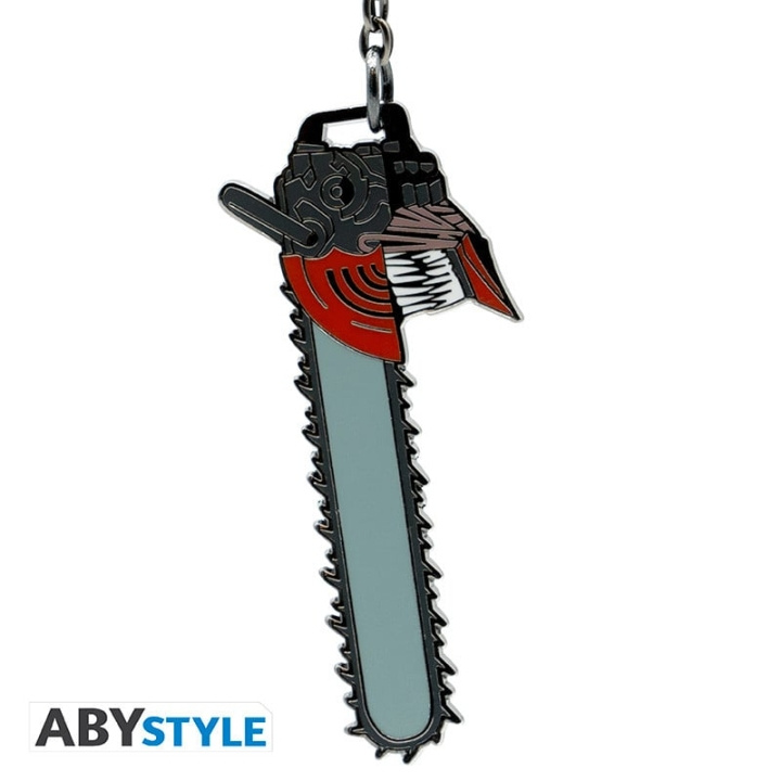 Abysse CHAINSAW MAN - Nøkkelringer med motorsagmannhode x4 i gruppen SPORT, FRITID & HOBBY / Morsomme produkter / Samlerobjekter hos TP E-commerce Nordic AB (D08724)