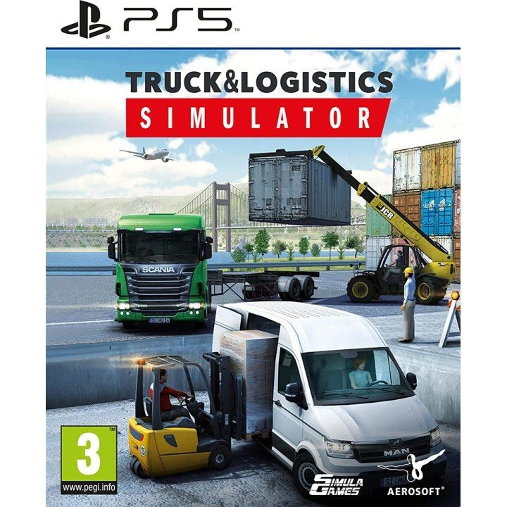 Truck & Logistics Simulator (PS5) i gruppen Elektronikk / TV-spill & tilbehør / Sony PlayStation 5 / Spill hos TP E-commerce Nordic AB (D08744)