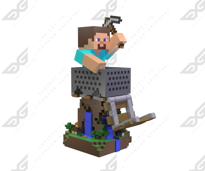 Cable Guys Minecraft Steve R.E.S.T i gruppen Datautstyr / GAMING / Gaming-tilbehør hos TP E-commerce Nordic AB (D08773)