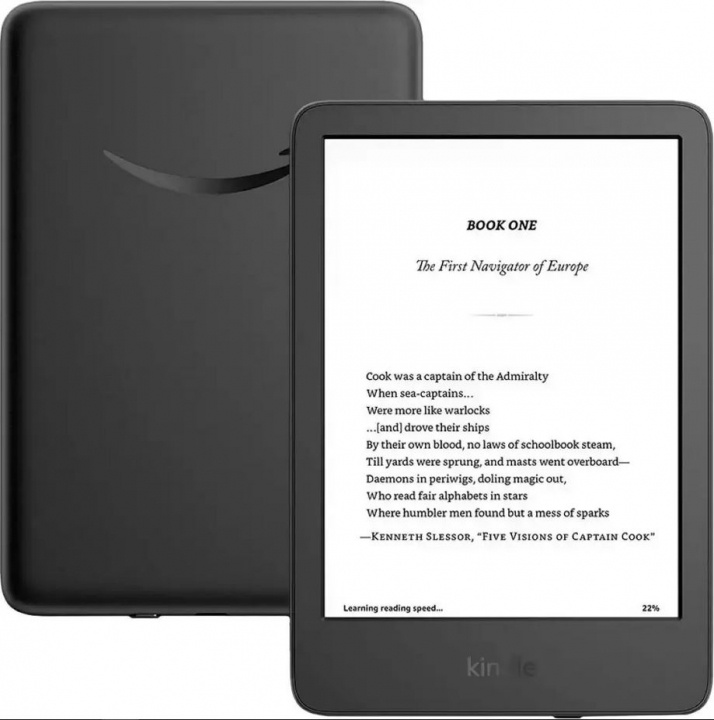 Amazon Kindle 2024 16 GB - Svart i gruppen SMARTTELEFON & NETTBRETT / Lesebrett hos TP E-commerce Nordic AB (D08822)