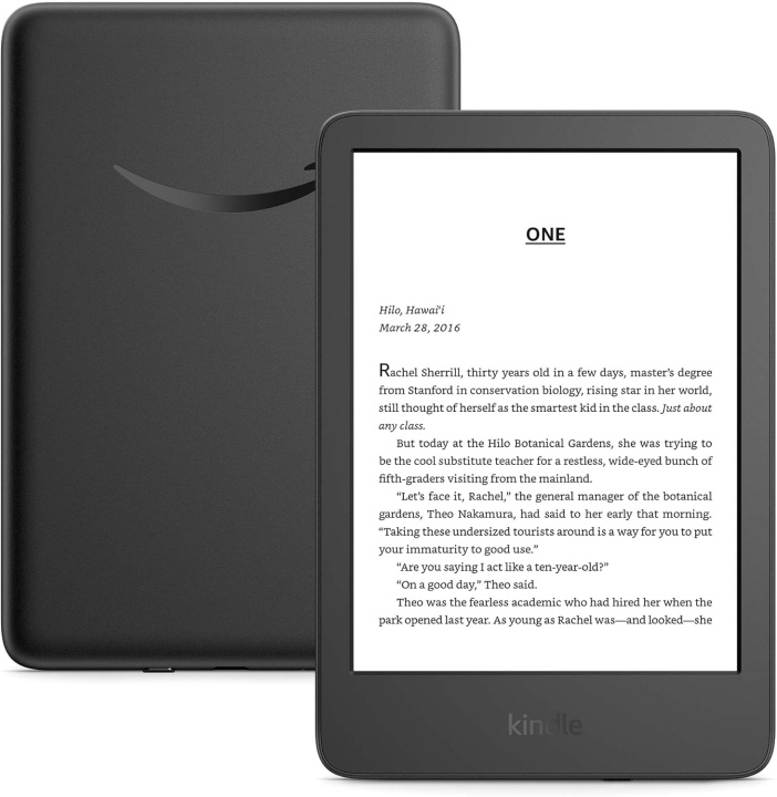 Amazon Kindle 2024 6 16GB, Svart i gruppen SMARTTELEFON & NETTBRETT / Lesebrett hos TP E-commerce Nordic AB (D08823)