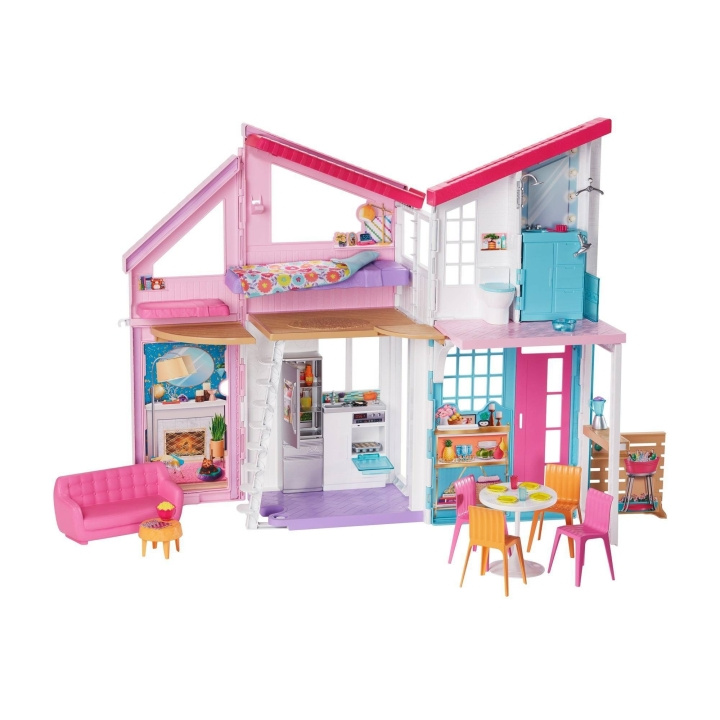 Barbie Malibu House lekesett (FXG57) i gruppen LEKER, BARN OG BABY / Leker / Dukker & tilbehør hos TP E-commerce Nordic AB (D08859)