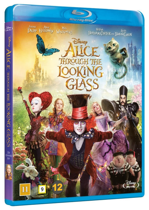 Alice through the looking glass/Alice i Eventyrland: Bag spejlet (Blu-Ray) i gruppen Elektronikk / Lyd & Bilde / TV og tilbehør / Filmer / Blu-ray hos TP E-commerce Nordic AB (D08883)